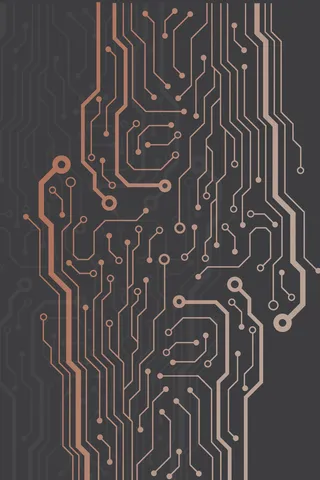 电路板抽象线科技背景