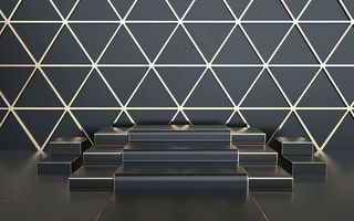 C4D电商场景模型渲染背景