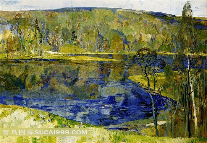 风景油画世界名画