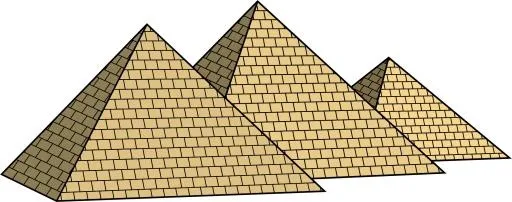 金字塔 PNG免抠(2134x846)
