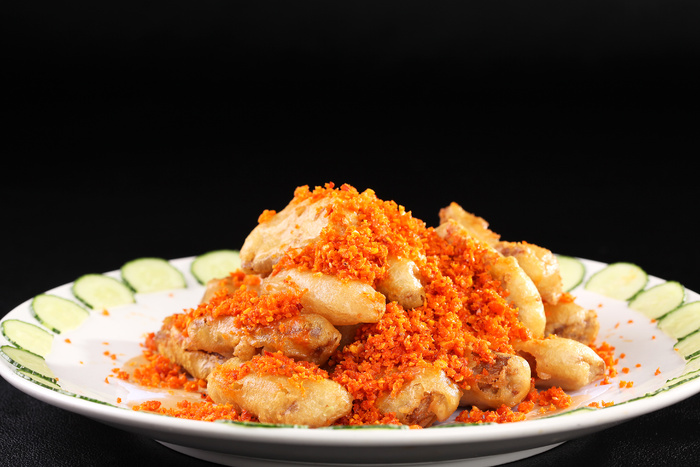 R01046*豆酥百灵菇