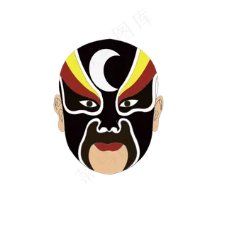 [京剧国粹]京剧脸谱黑脸