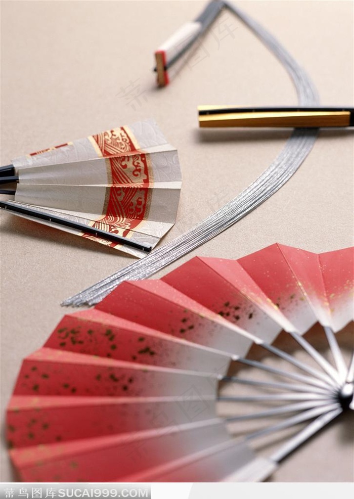 手工制作纸折扇与用品