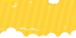 黄色海报背景设计