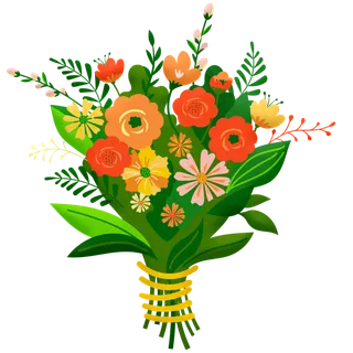 花束, 花朵, 花盆, 花在纸, 玫瑰, 婚礼