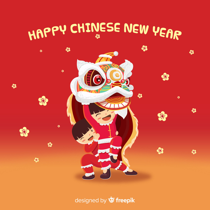 设计新年红色装饰素材eps,ai矢量模版下载