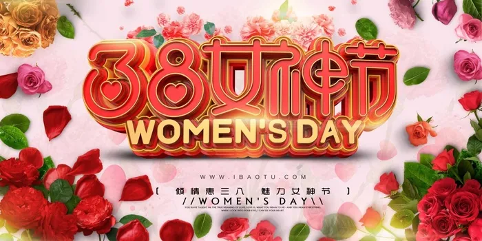 三八妇女节 妇女节海报psd模版下载