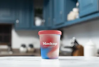 冰淇淋包装样机