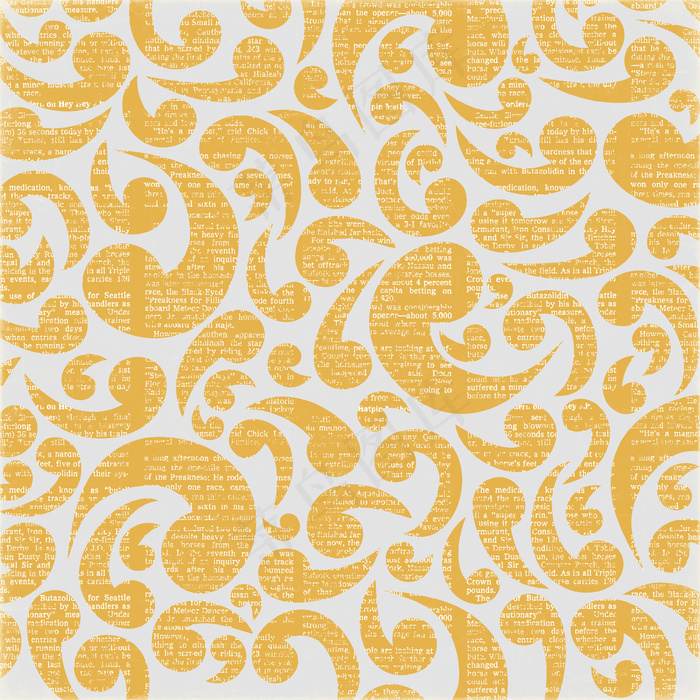 黄色花纹图片下载