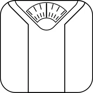 体重秤 PNG免抠