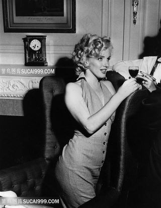 黑白欧美装饰画玛丽莲梦露