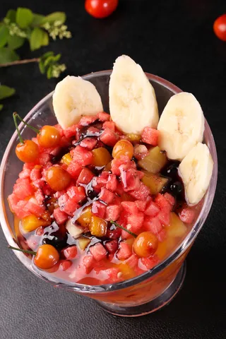 蓝梅水果沙拉 (2)