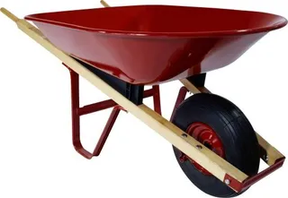 手推车红色图像 PNG免抠