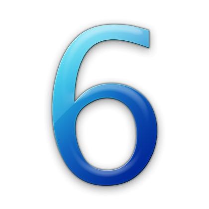 数字 6免抠(420x420)