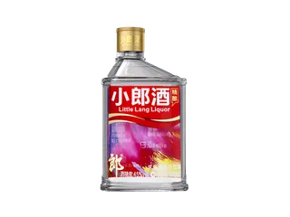 超市商品清晰大图免抠实物摄影png格式图片透明底品牌白酒小朗酒(4)