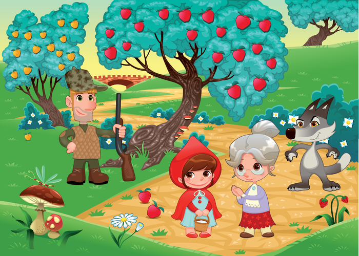 动物动漫卡通果树