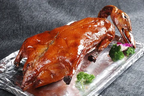 美味好吃的北京烤鸭图片-第5张