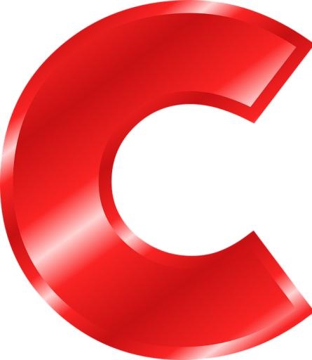 字母C PNG免抠(626x720)