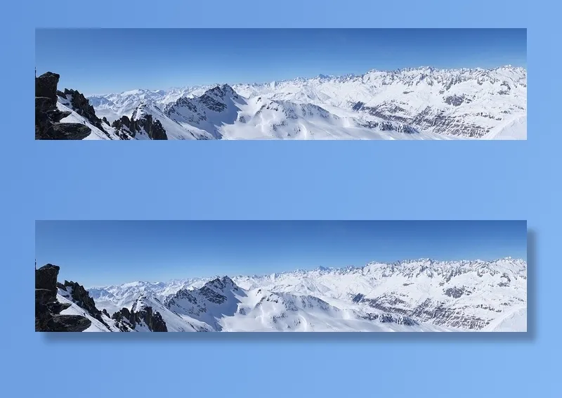 冬天自然背景风景