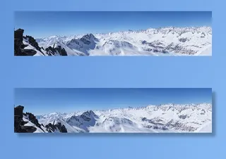 冬天自然背景风景