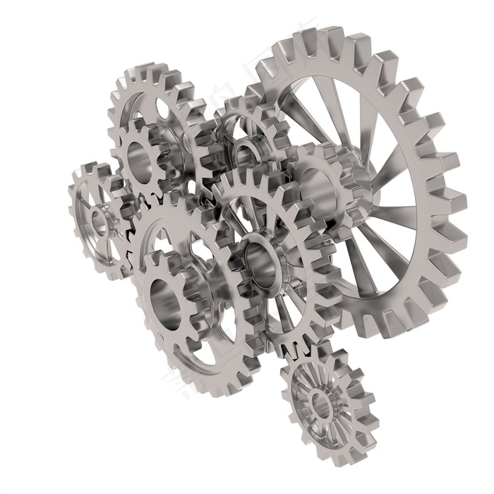 工业制造业齿轮背景