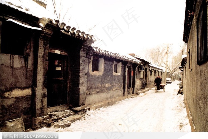 北京印象-街道雪景