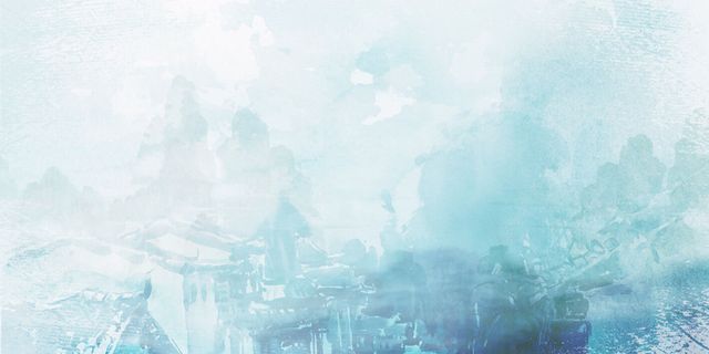 中国风传统水墨古风古典展板边框工笔画PS海报背景平面设计素材