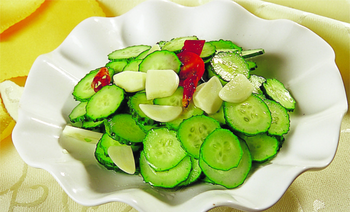 0911LCS-061 黄瓜蒜片