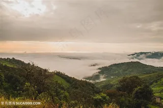唯美山丘高清图片