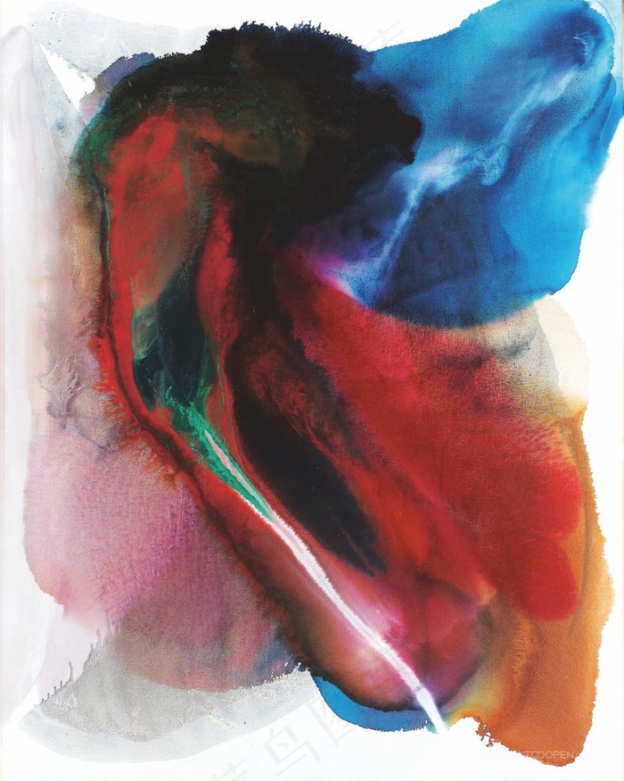 千橡映画水墨抽象挂画