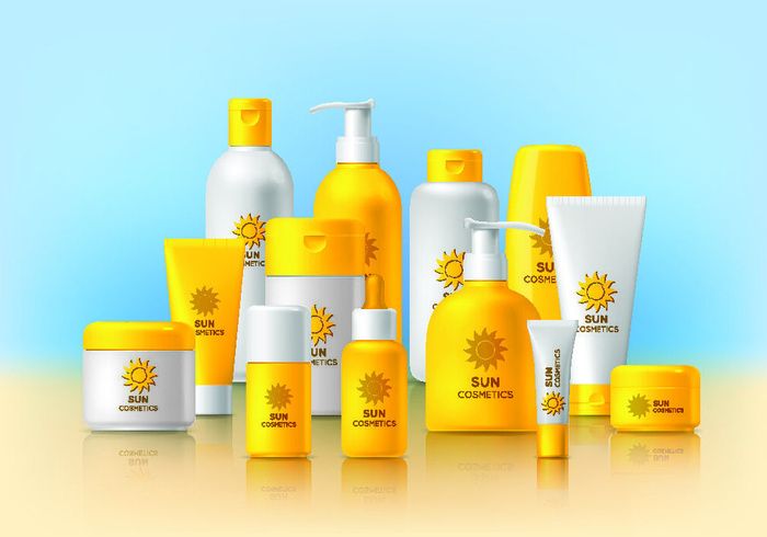 设计广告化妆品素材