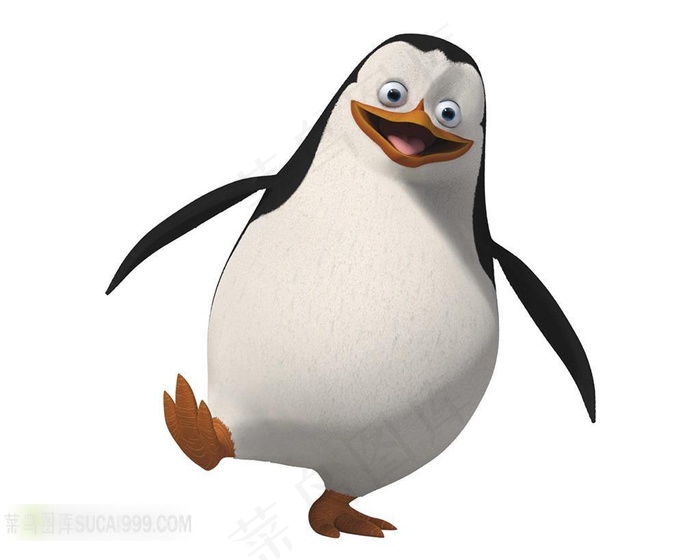 马达加斯加小企鹅素材