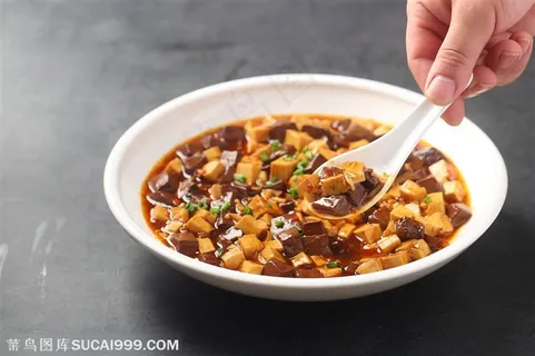 猪血烧豆腐图片中华美食 猪血烧豆腐图片中华美食
