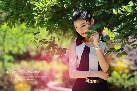 摄影图片人物美女模特照片