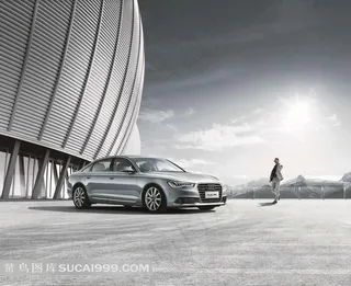 汽车宣传画海报图片