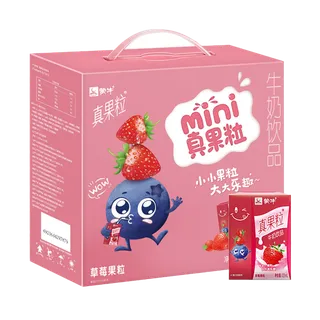 蒙牛真果粒10超市商品白底图免抠实物摄影png格式图片透明底