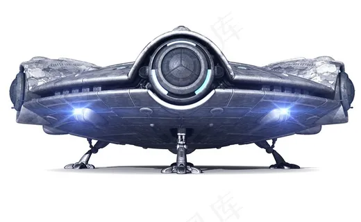金属飞船设计图