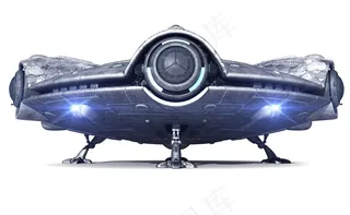 金属飞船设计图