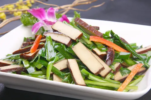 韭菜豆干 韭菜豆干