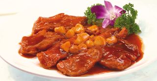 43 蒜烧蝶鱼肉 保府人家