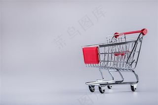 超市购物车图片