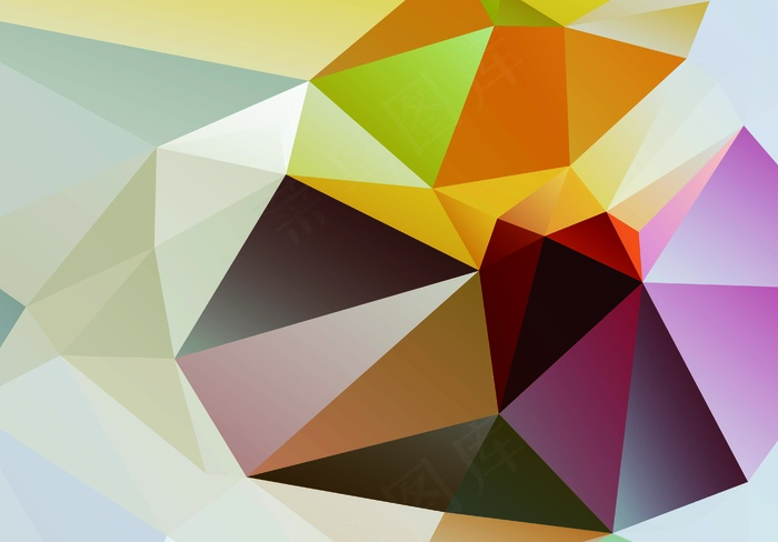 几何艺术设计 几何图形背景 多边形背景图片