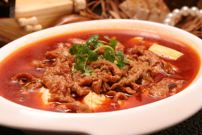 豆花嫩牛肉22元