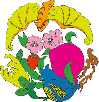 中国吉祥图免扣元素