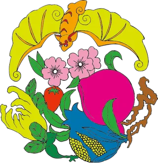 中国吉祥图免扣元素