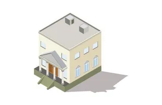 分析图素材图标集合景观建筑立面插画场景AI矢量图形设计