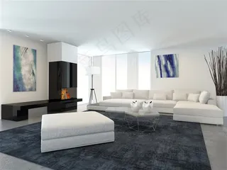 别墅客厅装修图