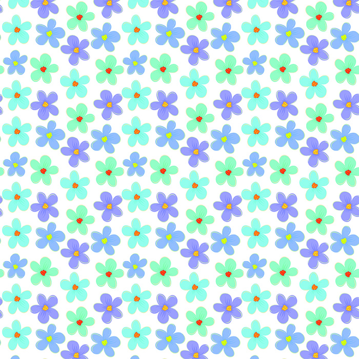 乱花无缝印花小碎花