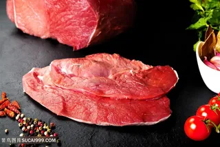 新鲜的好吃五花肉高清图片