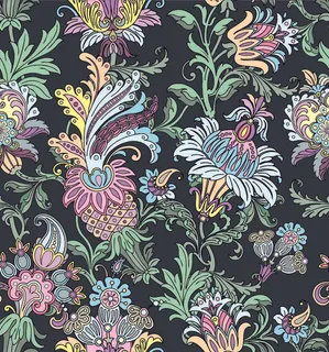 花卉唯美手绘花朵面料纹理手机壳布料面料印花服装矢量图案素材